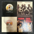 Queen 4 x Vinyl Record LP Job Lot A Night At The A Day At The Sheer Heart Attack