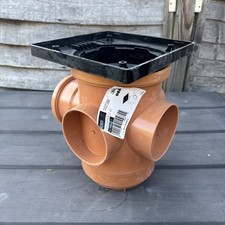 OsmaDrain S/S bottle gully 87.5° 110mm  Underground Foul Water Drainage