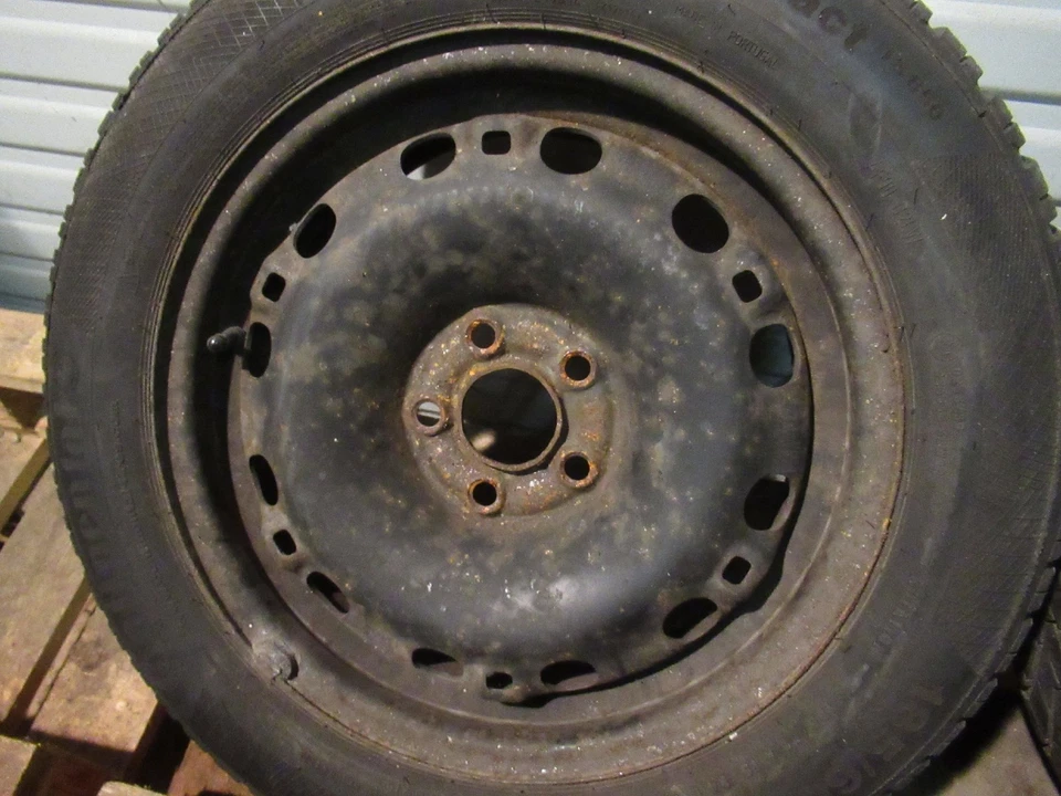 7mm Winterräder VW Polo 9N 6R Fun Cross Rapid Ibiza 185/60 R15 6Jx15 ET38 5x100 - Bild 4 von 4