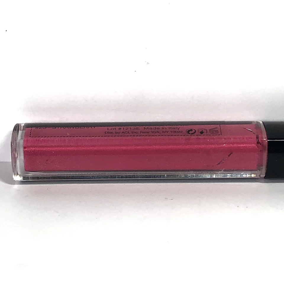 Nuevo lápiz labial líquido LISTO PARA USAR New York 23 FRESA lurex labios 0,12 fl oz Foto 3 de 4