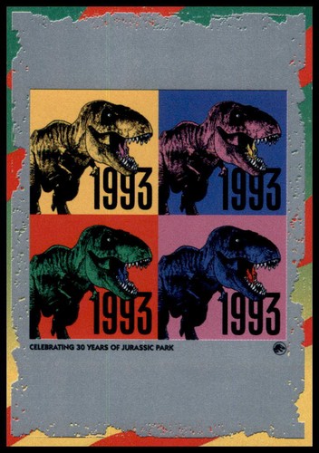 Cartes à collectionner Jurassic Park 30th Anniversary Trading Cards 101-201 - Photo 90/102