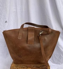 Texier French Designer Brown Cross Body Handbag