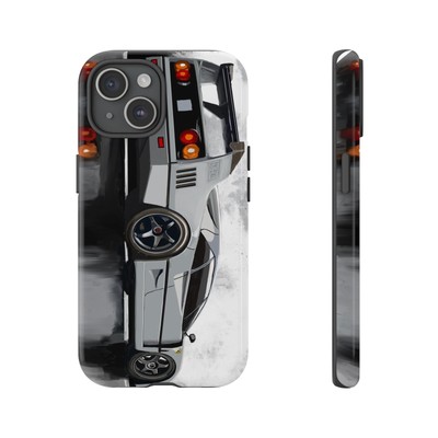 Gray Ferrari F40 Case iPhone 16 15 14 13 12 11 Pro max Samsung Galaxy Pixel 