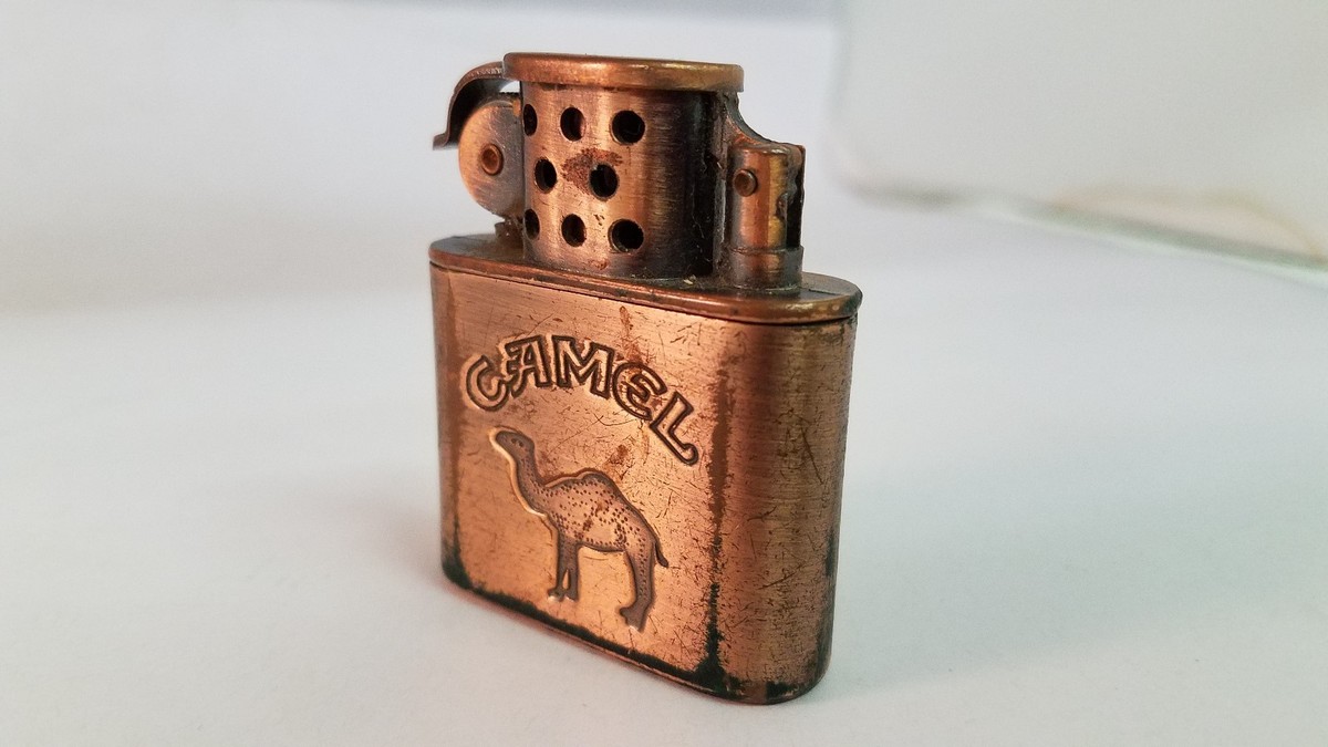 Camel Lighter Bronze Tone Z-43 | eBay