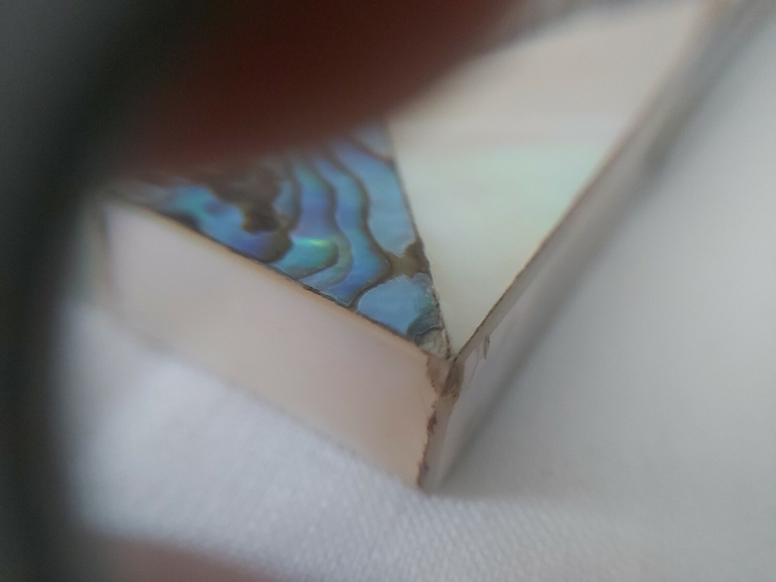 Antique Victorian Mother of Pearl & Abalone Card Case - Picture 10 of 10