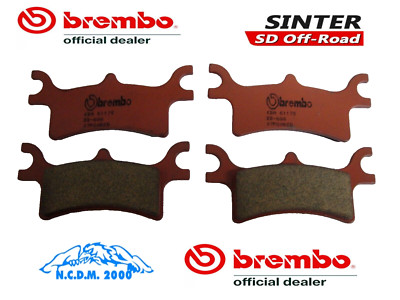 4 Beläge Bremse Brembo Hinten Polaris Sportsman H.O.Touring Intl 500 2010