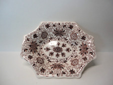 1940s MASON'S Patent Ironstone "Bow Bells" Sweet Meat Dish 5.5" X 4.5" approx.