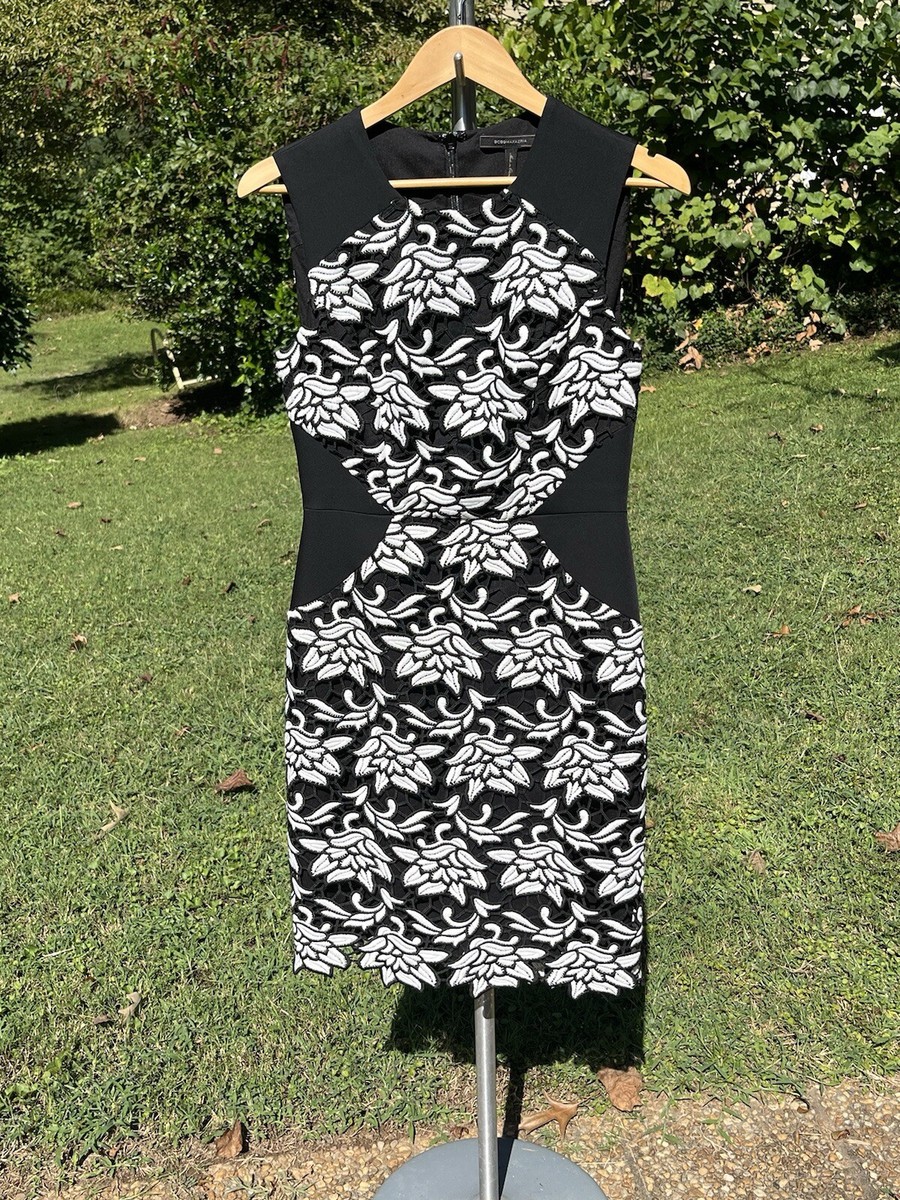 lace see through maxi dress Airelle Black Satin Panel Lace Maxi Dress (Final Sale-US Only), M / Black main image 1