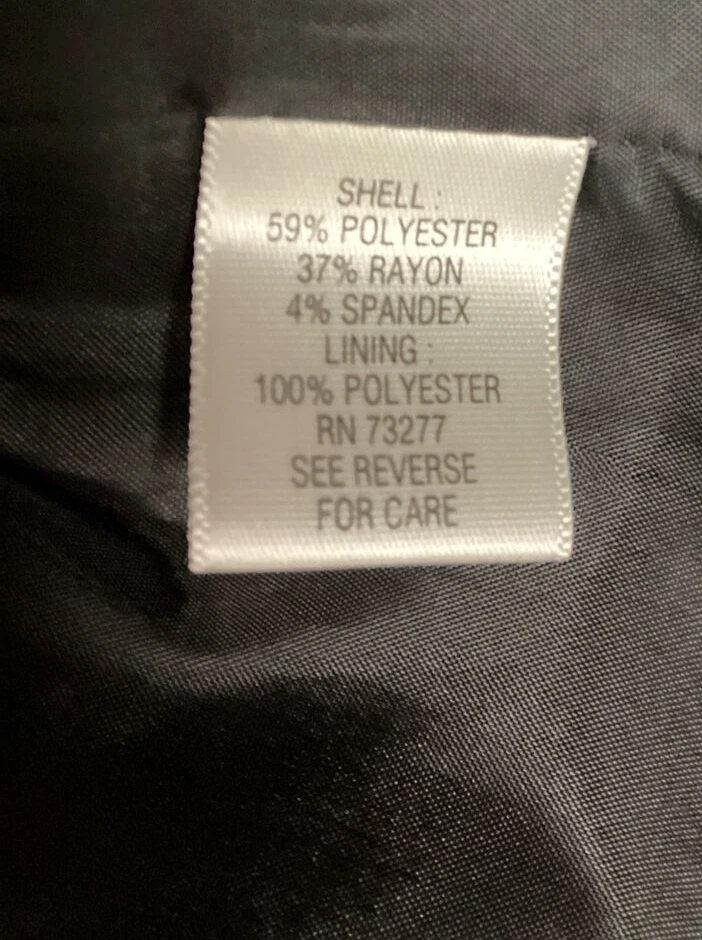 APT. 9 Mujer (Talla 16W) Manga Larga 3 Botones Traje Chaqueta Bolsillos Elásticos Foto 4 de 4