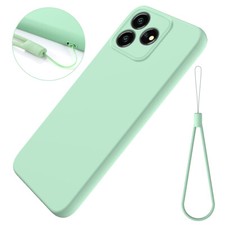 Funda Carcasa TPU Goma Silicona Líquida Suave Lujosa Diseño 4G para ZTE Blade V50