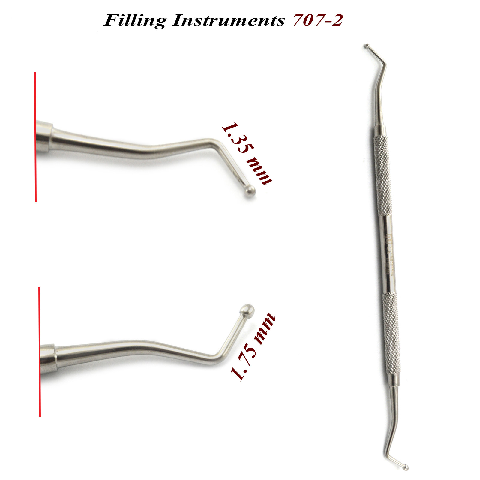 Dental Filling Instrument 707-2 Amalgam Plastic Filling Instruments Dentist Tool