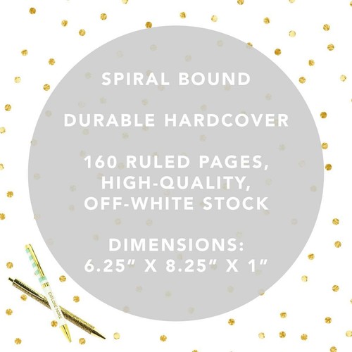Designer Notebooks - Make Things Happen - Spiral Bound Writing Journals for Offi - 第 5/5 張圖片