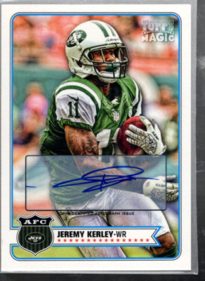 A6321- 2012 Topps Magic Autogramme #55 Jeremy Kerley Auto - Nm-Mt