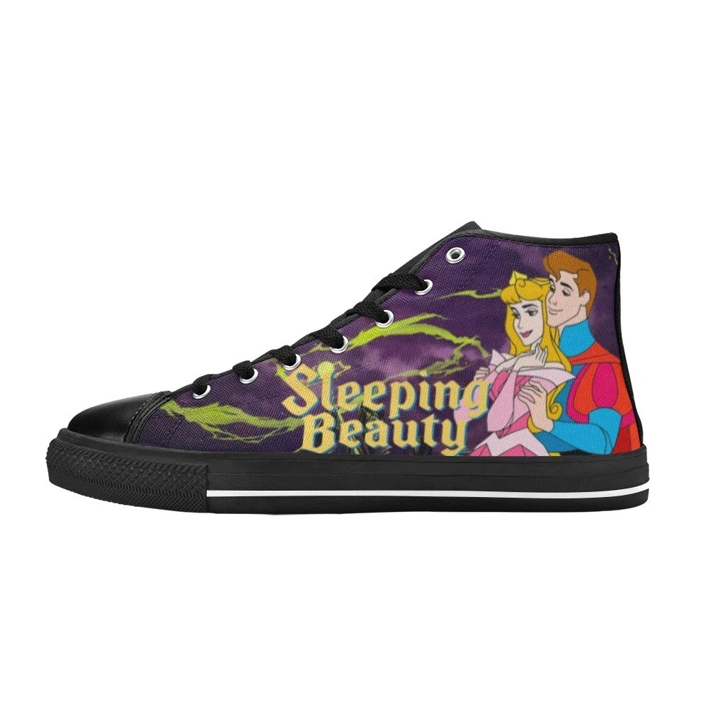 Sleeping Beauty High Top Shoes Sneakers