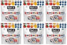 6 PACK - That's It Mini Fruit Bars Strawberry, Mango, Blueberry 24 ct 16.8 oz