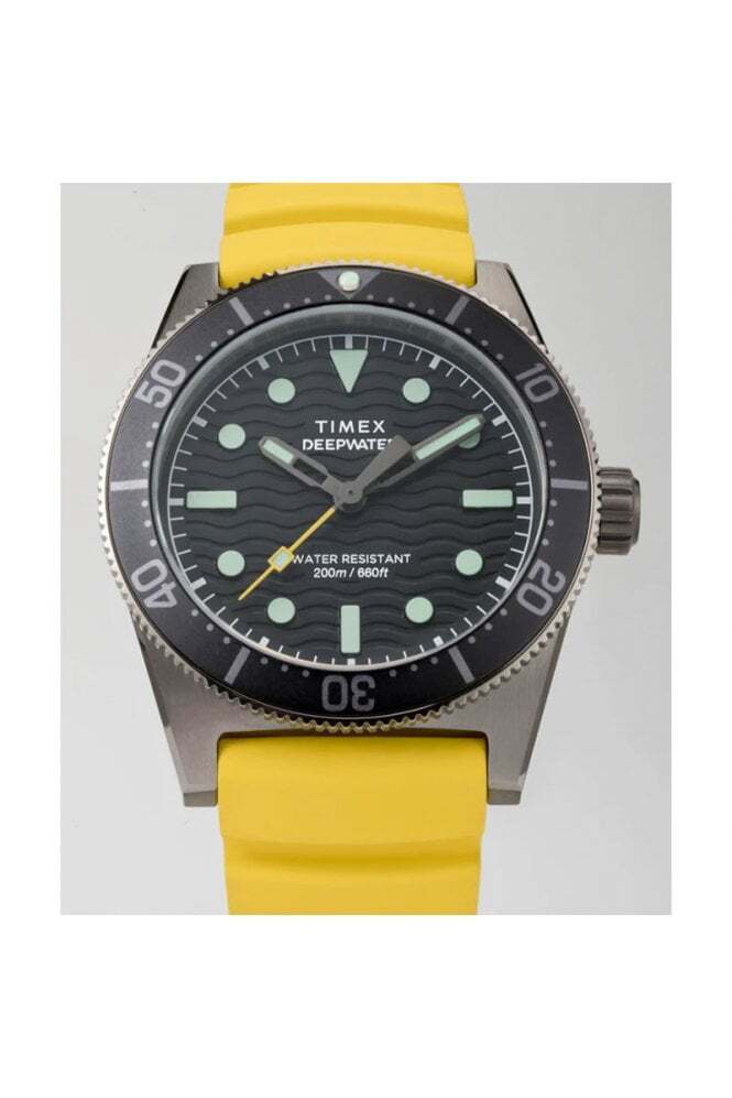 Montre Timex Deepwater Reef 200 - Quartz, Boîtier 41mm Noir, étanche 200m, Neuve