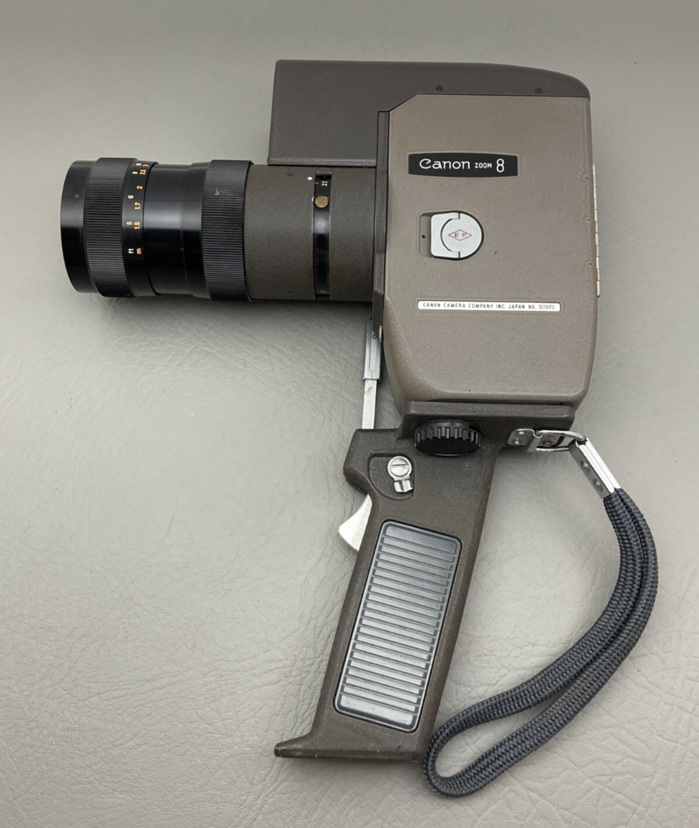 Canon ZOOM8 シネマカメラ Vintage Canon Zoom 8 Movie Camera 8mm Not Tested | eBay