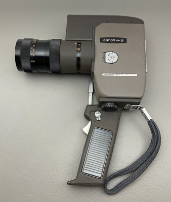 Vintage Canon Zoom 8 Movie Camera 8mm Not Tested | eBay