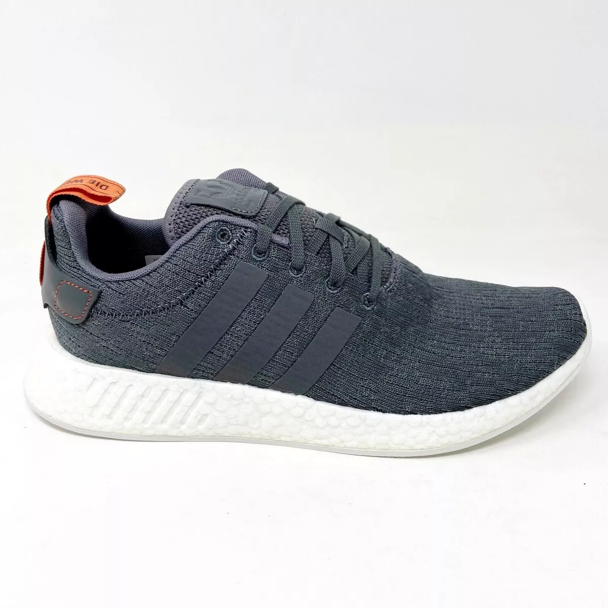 Adidas Originals NMD R2 Grey Five Future Harvest Mens Running Sneakers  BY3014