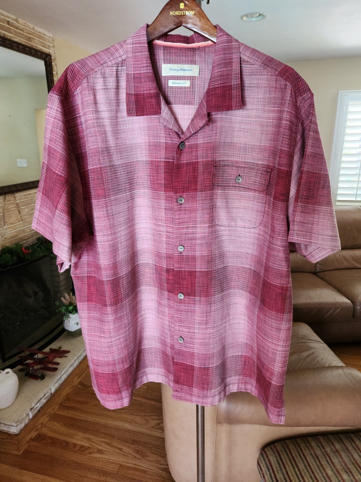 TOMMY BAHAMA HAWAIIAN SILK CAMP SHIRT SIZE XL eBay