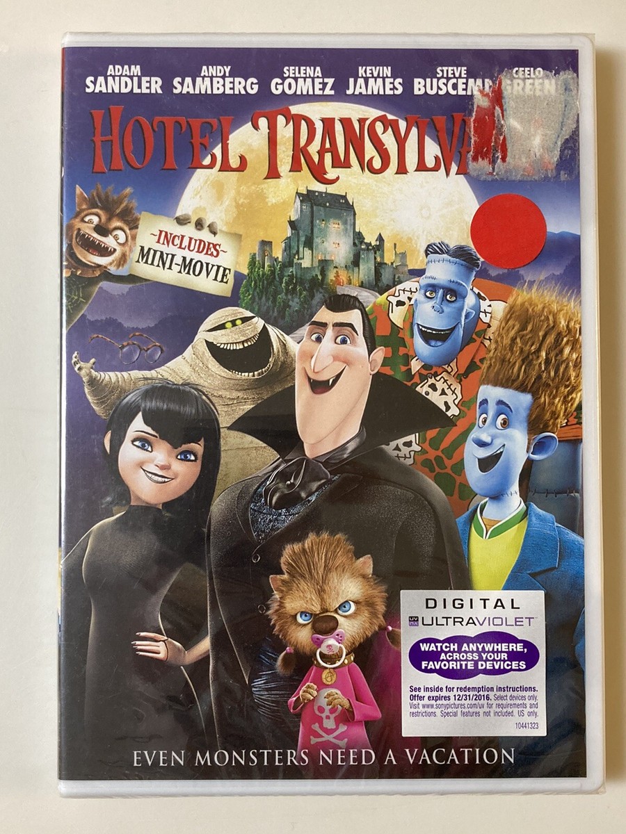 Hotel Transylvania DVD Widescreen Columbia Pictures + Mini Movie