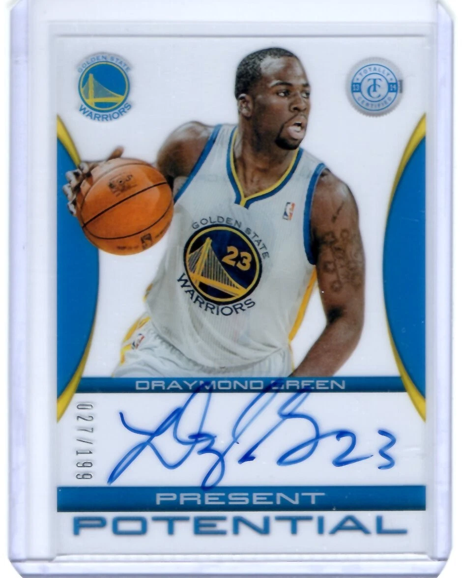 Panini Basketball Draymond Green Autographed Sports Trading Cards