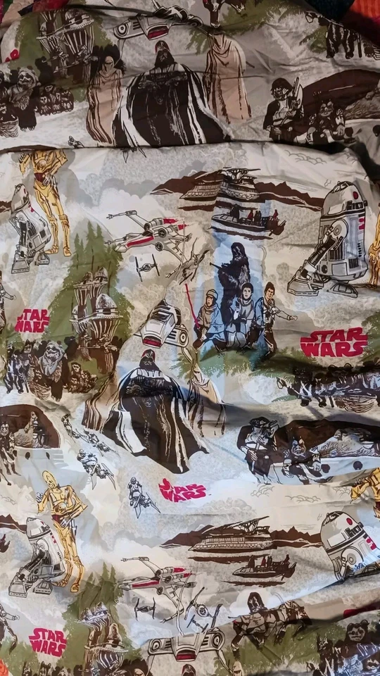 Sábana bajera completa Pottery Barn Kids Star Wars Empire Strikes Back 2011 ENVÍO GRATUITO Foto 4 de 4