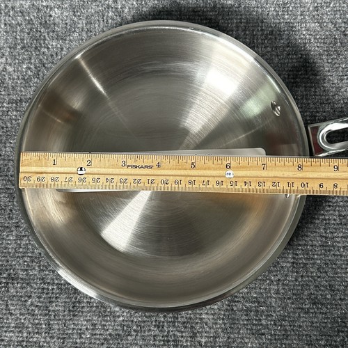 Viking 3-Ply Bonded Cookware Stainless Steel Fry Pan 8” Frying Pan - Picture 8 of 10