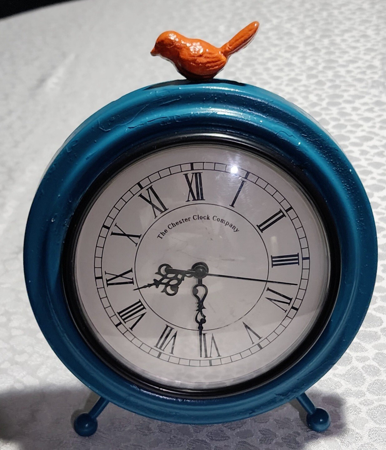 Vintage The Chester Clock Company Rustic Farmhouse, Rare, table top or wall