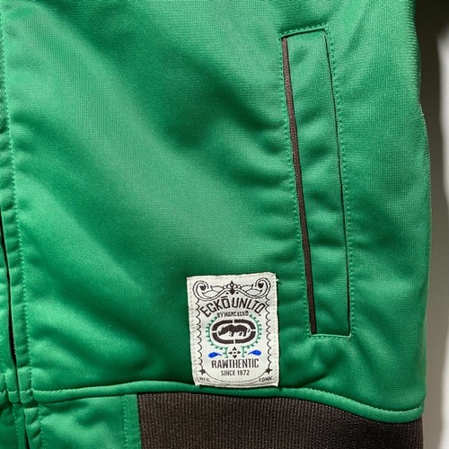 ECKO UNLTD by Mark Ecko Embroidered & Printed Green/Brown Kids Jacket Size 4. - 第 5/8 張圖片