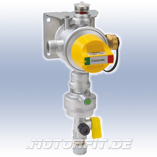 Regolatore Gas GOK Caramatic 30 Mbar Regolatore Di Pressione Gas GOK Caramatic DriveTwo CS Orizzontale 30 Mbar | Kit Ricambio 2025 | Per Camper/Caravan Domino Gas Rapido - Foto 9