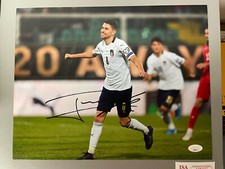 Italy Jorginho Autographed Signed 11x14 Photo JSA COA #2