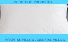 Water Resistant Hospital Grade - Care Homes Medical Pillows  Wipe Down