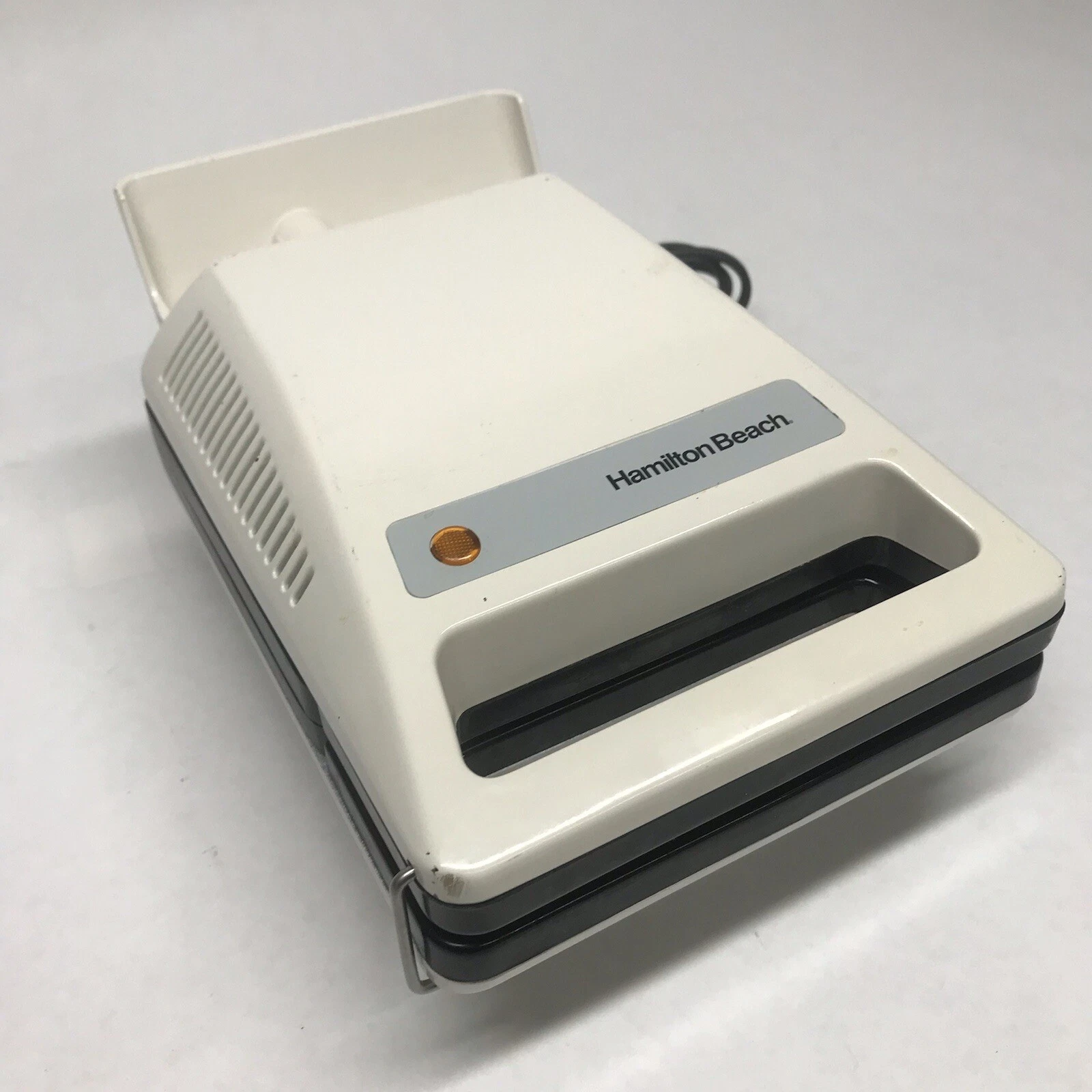 Vintage 70’s Hamilton Beach/Proctor Silex Deluxe Hot Sandwich Maker - White