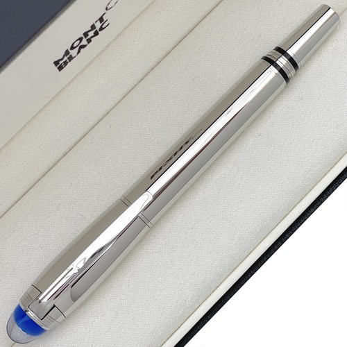 MONTBLANC StarWalker Metal FINELINER Rollerball pen ID 118876 NEU + OVP - Picture 4 of 5