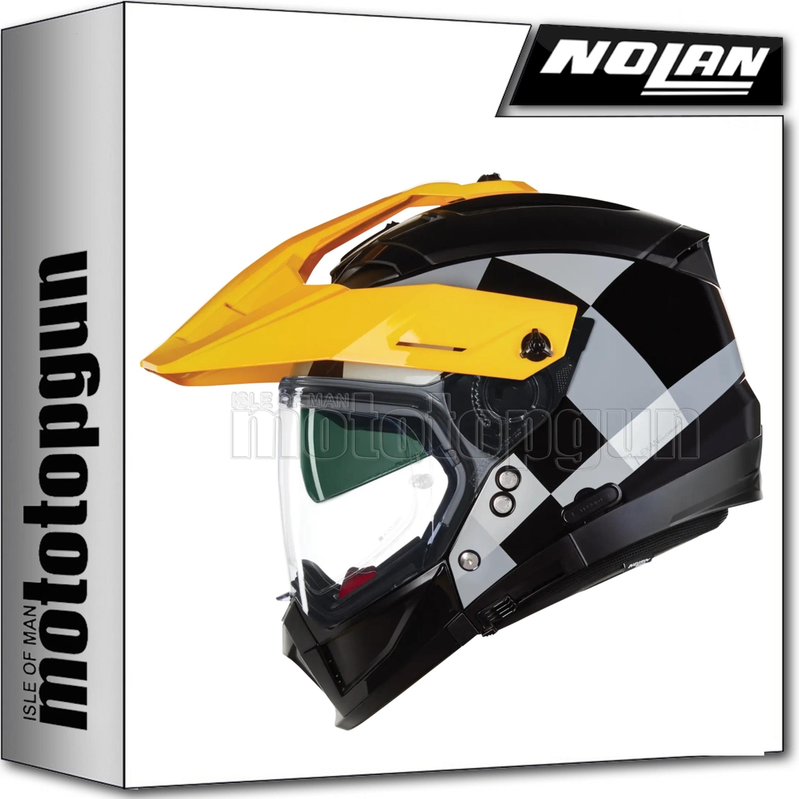 nolan casco moto integrale exploring n70-2 x ruvido 341 xl