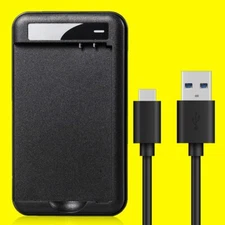 2in1 Kit Specialized Desktop Wall Battery Charger USB Cable for LG V20 H910