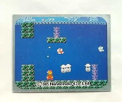 Game Item) Mini Card, Famicom, No.209, Super Mario Bros, EX, 1985