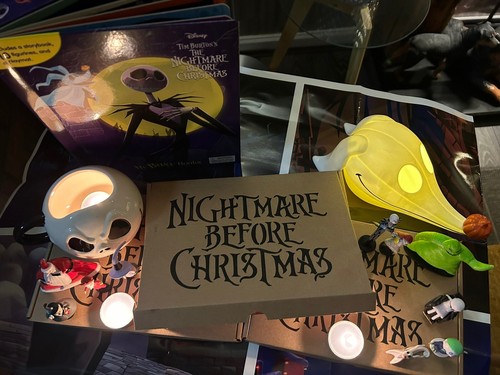 🌸Jack Skellington Inspired Christmas Tree Decorations Wands Handmade & Gift Box - Picture 23 of 24