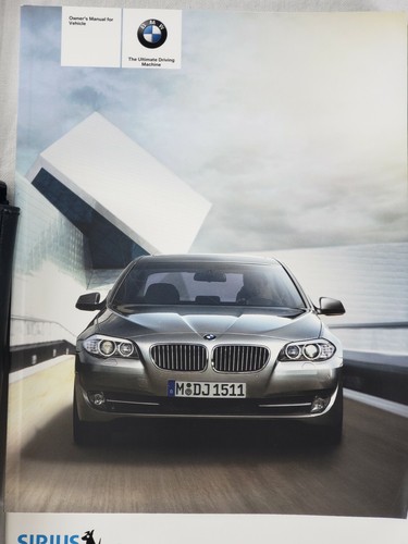 2011 BMW 5 Series Owners Manual 528i 535i 550i, 535i & 550i xDrive V8 L6 OEM - Picture 6 of 10