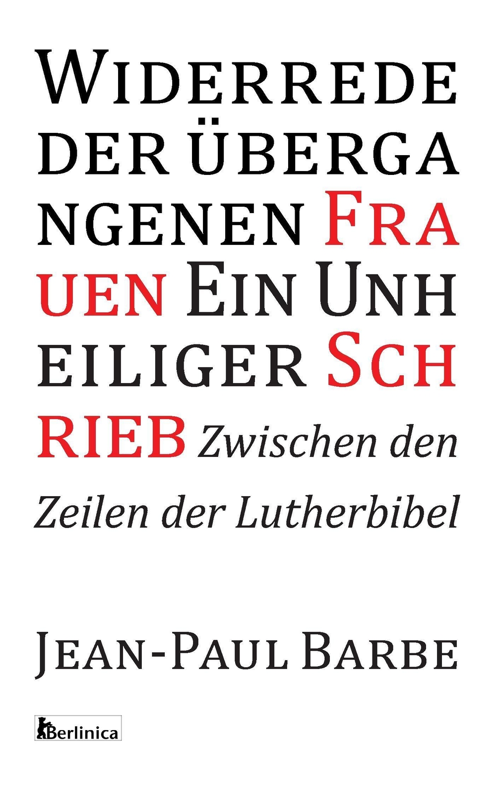 Thumbnail - Jean-paul Barbe | Ein Unheiliger Schrieb | Taschenbuch | Deutsch