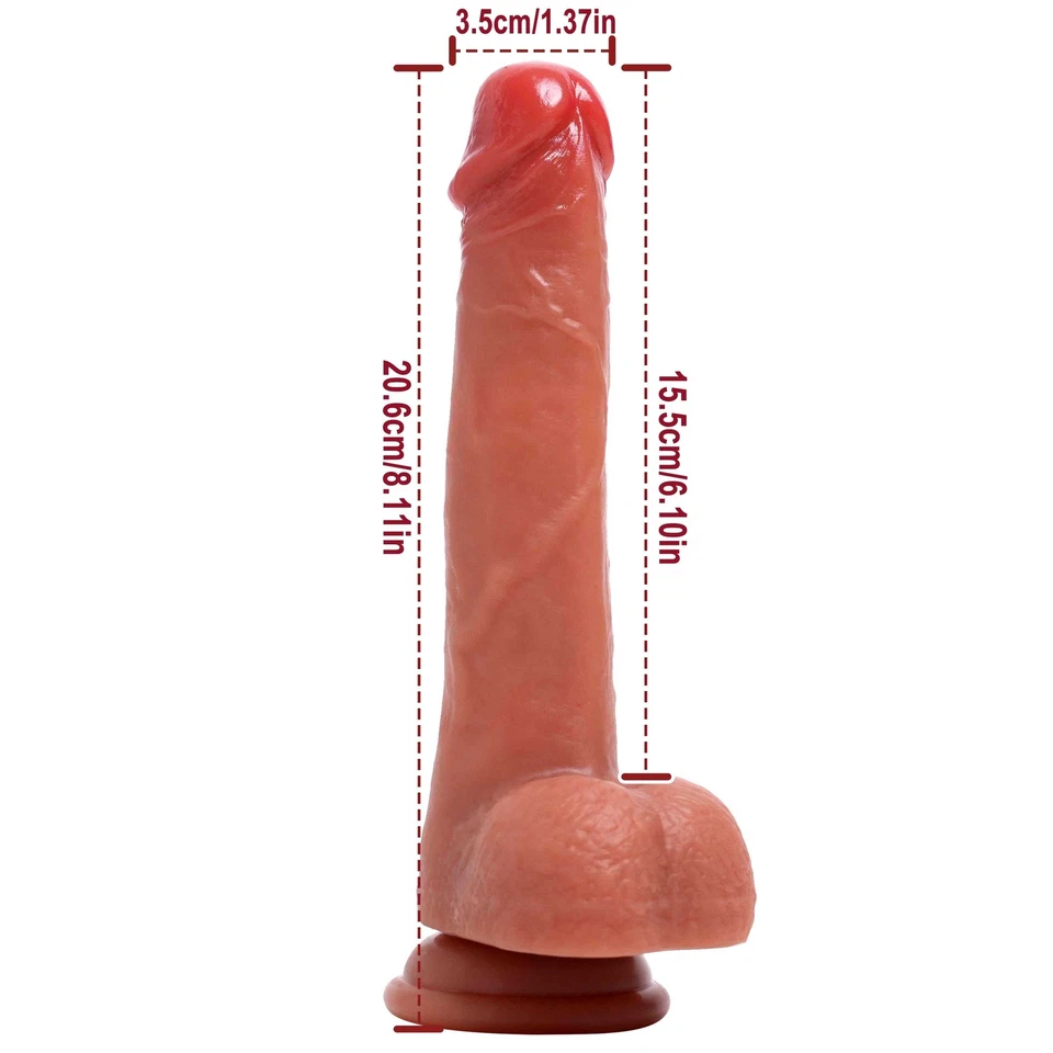 Vibrator Dildo Mit Stoßfunktion G-Punkt Anal Vibratoren Sexspielzeug Für Frauen - Bild 4 von 4