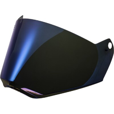 LS2 Visier passend für MX436 Pioneer Helm, Blau verspiegelt, Pinlock vorbereitet
