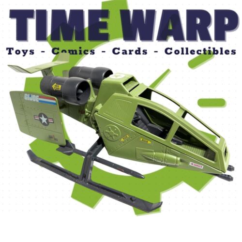 1984 GI Joe Sky Hawk 100% with Canadian Blueprints!