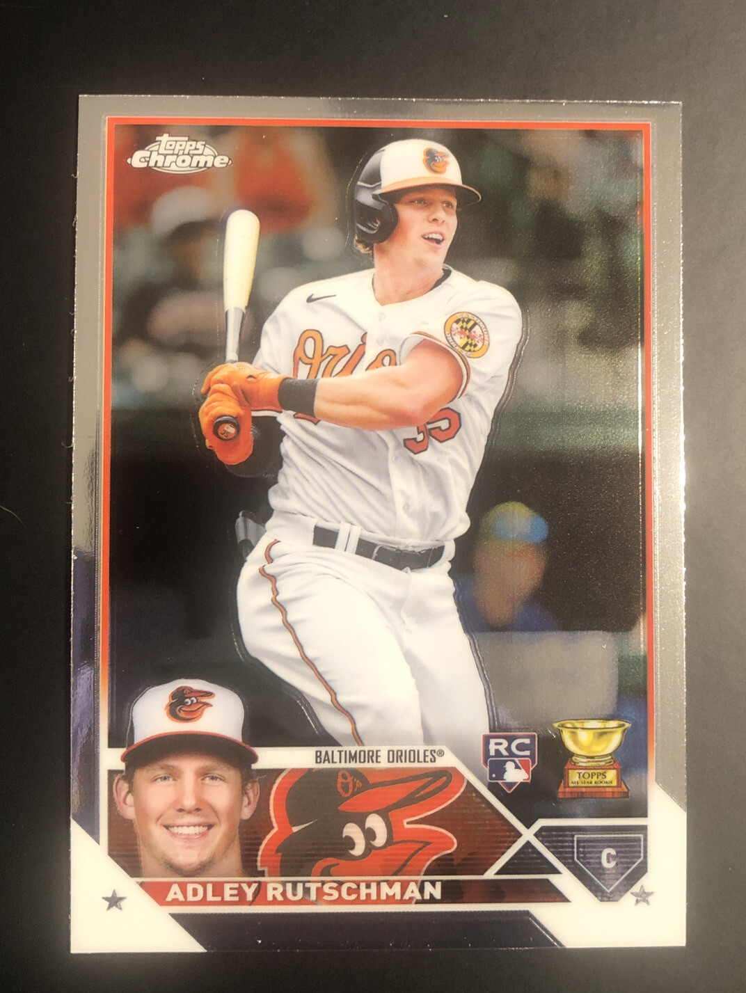 2023 TOPPS CHROME ADLEY RUTSCHMAN CHROME ROOKIE CARD 🔥 | eBay