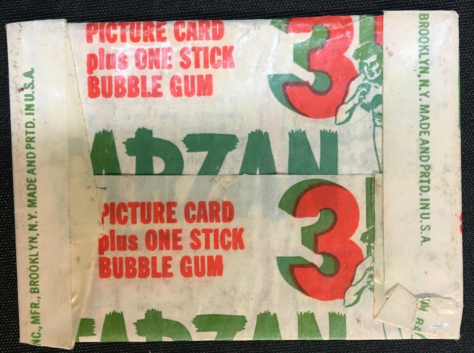 1954 年 TARZAN 1 美分密封卡包 + 3D 玻璃和包装 — 第 2/4 张图片