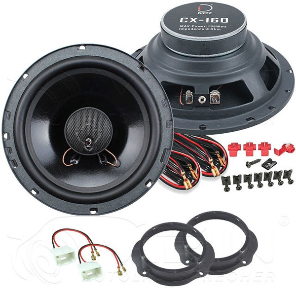 Dietz Auto Lautsprecher FüR Ford C-MAX I 2003-2010 Front TüR 2-Wege 135W #BD8P-image