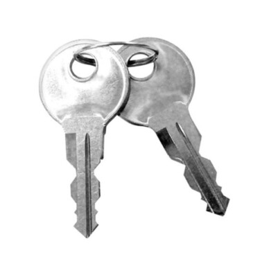 2 Leer Bauer Truck Cap Keys Code 001 to 020 Camper Topper Keys Made by Locksmith