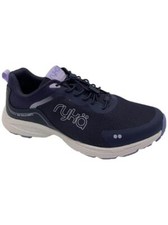 Ryka Memory Foam Bungee Walking Sneakers Sky Walk Swift Academy Blue