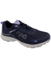 Ryka Memory Foam Bungee Walking Sneakers Sky Walk Swift Academy Blue